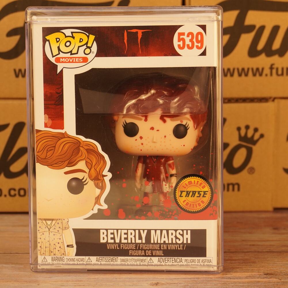 Funko Pop Movies IT Beverly Marsh #539 Bloody Chase Limited Edition Horror Figur
